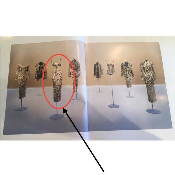 RARE ALAIA Azzedine F/W 1991 Runway leopard print wool midi skirt - Small - Picture 8 of 15